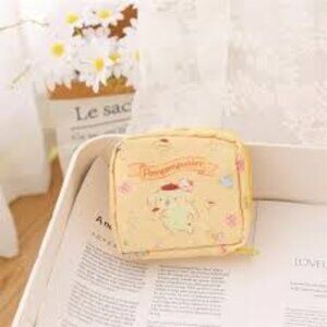 Sanrio Purin Camera Mini Zipper Pouch